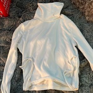 white turtleneck